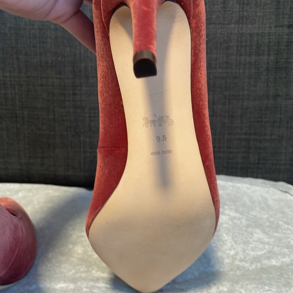 Coach Skyler Velvet Heels - Picture 5 of 6